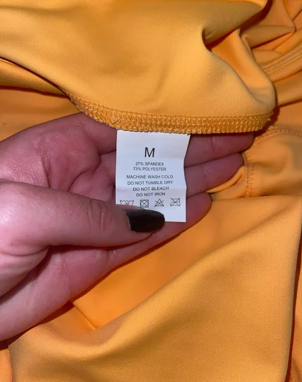 DOYOUEVEN Yellow Leggings - Image 5