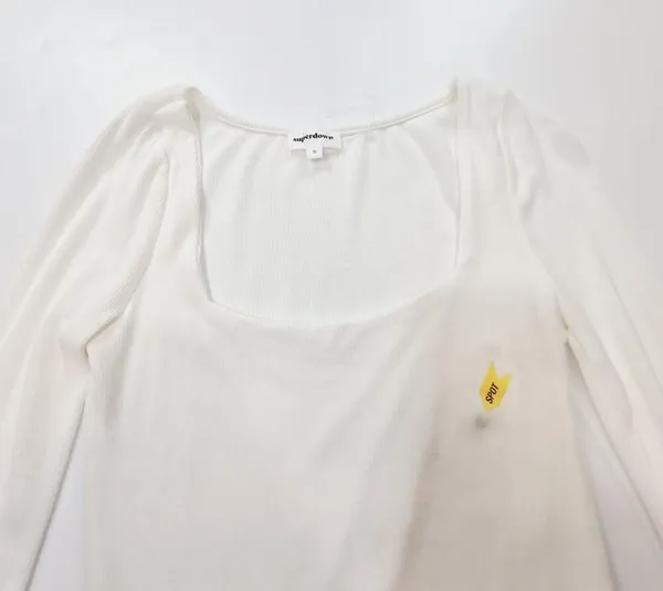Superdown priscilla ribbed top Small - Image 6
