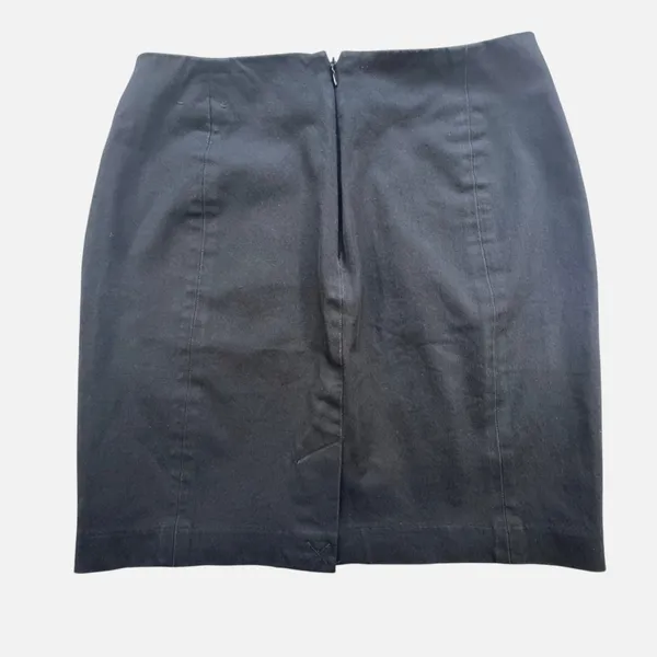 Banana Republic Black Stretch Pencil Skirt Women 2P Petite Professional Workwear - Image 2