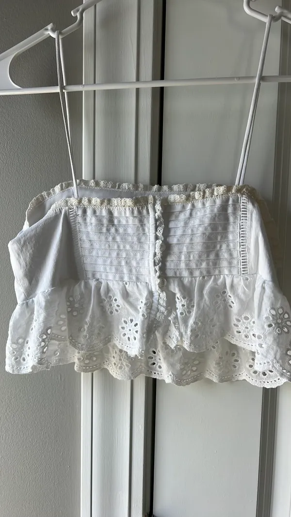 White Tic Toc Crop Top - Image 5