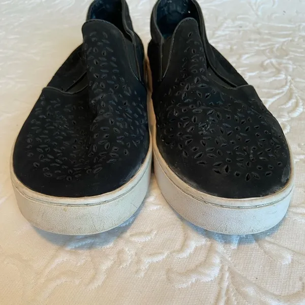 VIONIC Comfort Sneaker Womens Black Suede Sz 9.5 KANI Fashion Shoes - Image 6