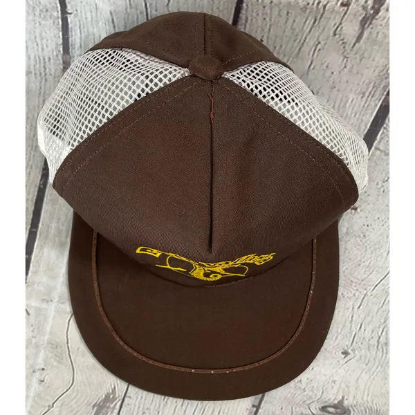Vintage Puerto Vallarta Snapback Hat Brown - Image 7