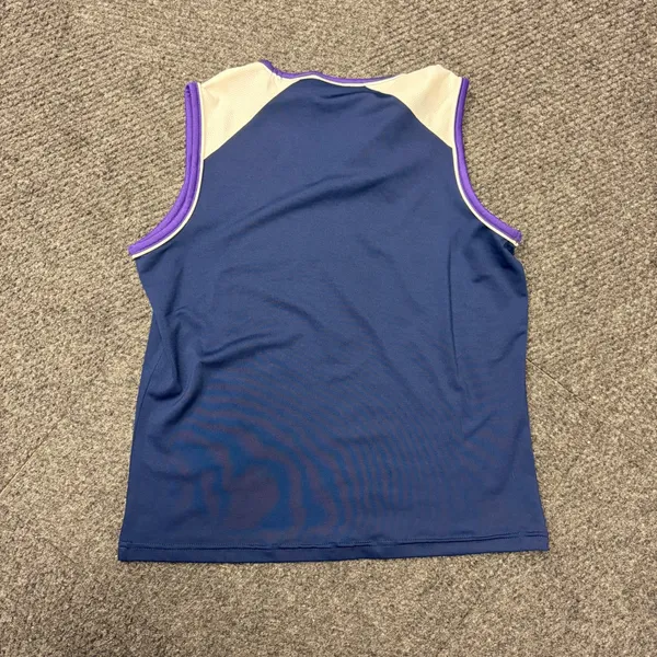Prince Krista Tennis Tank Top Midnight Multi Navy Purple V-Neck Sleeveless M NWT - Image 4