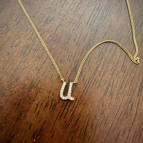 BaubleBar Gold Vermeil Necklace - Image 3