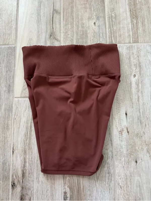 Vuori Women’s Rib Studio  Shorts in Cedar Medium - Image 8