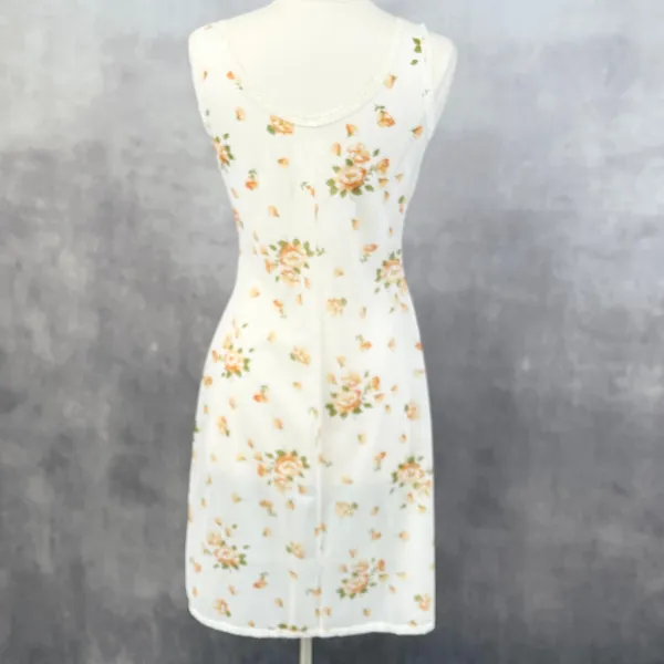 Womens‎ Floral Slip Dress Small Babydoll Cottagecore Coquette Y2K Romantic - Image 6