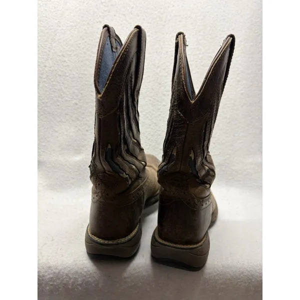 SHYANNE WOMEN'S XERO GRAVITY LITE FLAG WESTERN PERFORMANCE BOOTS Brown Size 9M - Image 4