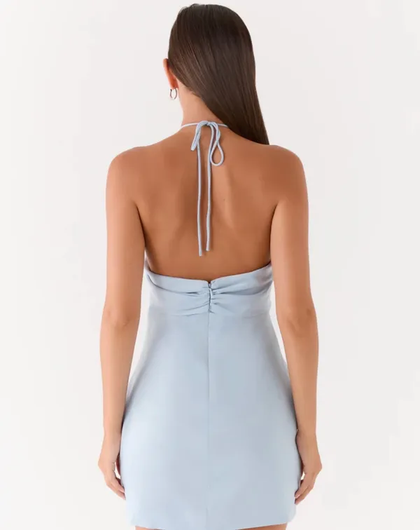 Peppermayo Cecelia Mini Dress - Blue - Image 2