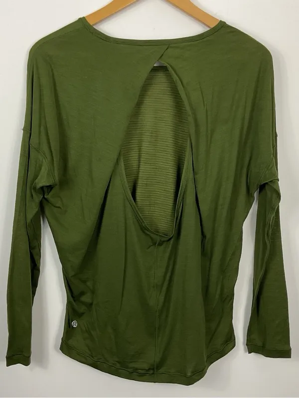 Lululemon Get Set Long Sleeve Shirt Womens - Image 3