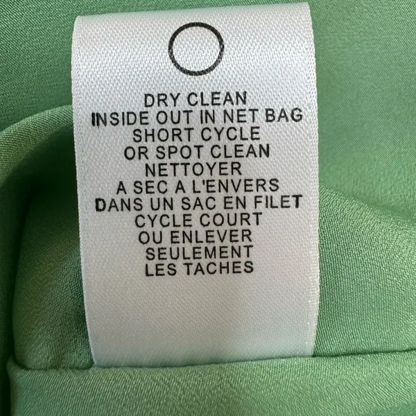 Halston Heritage Meadow Embellished Mint Green Strapless Chiffon Mini Dress $545 - Image 6