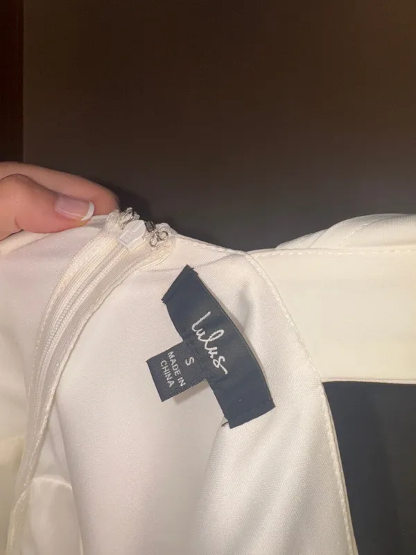 Lulus Dress Mini White - Image 3