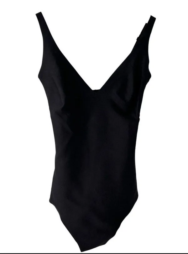 NWT Skims Body Unlined Plunge Bodysuit black Size M ( Sold Out) - Image 3