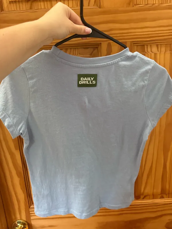 daily drills baby tee - Image 2