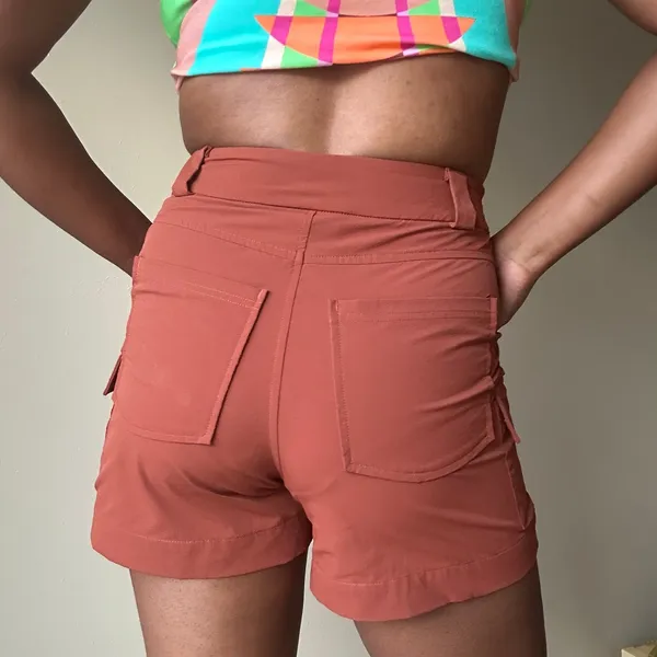 Alder Take A Hike 3.0 Shorts in Clay Size Small - Image 3