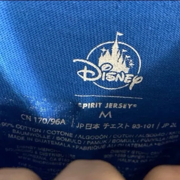 Disney parks Donald Duck color block spirit jersey M NWOT - Image 4