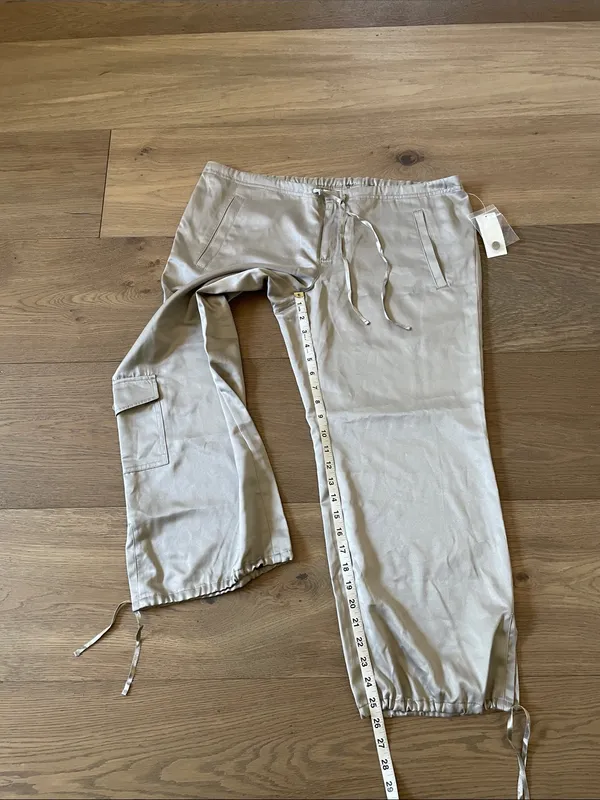 Old Navy Satin Cargo Jogger Pants Size 14 NWT - Image 6