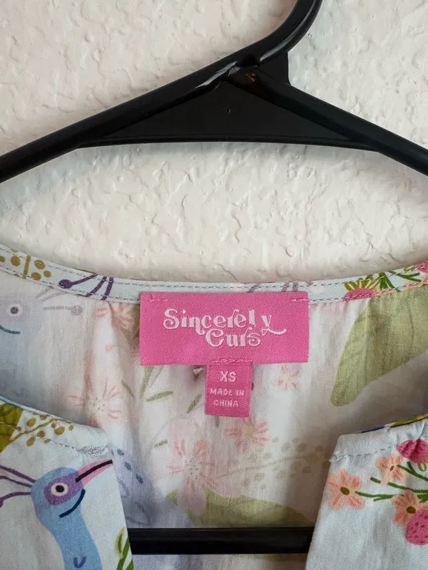 Sincerely Curs Midi Dress Multiple Size XS - Image 2