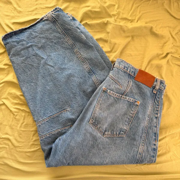 Free People Barrel Jeans - Image 4