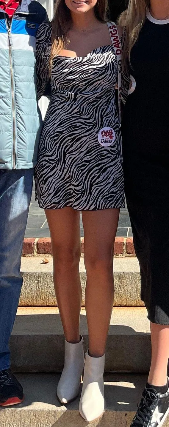 Zebra Dress Size M - Image 4