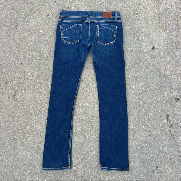 Buckle BKE Stella 27R Straight stretch Blue Denim Jeans bK17164R - Image 3