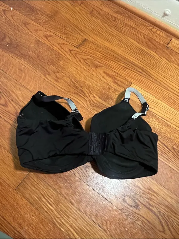 Women’s Underwire Bra Unbranded 38-40 DDD Black‎ Stretch - Image 4