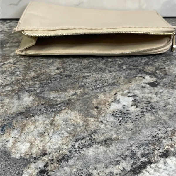 Christian Dior Cream Canvas Pouch - Image 5