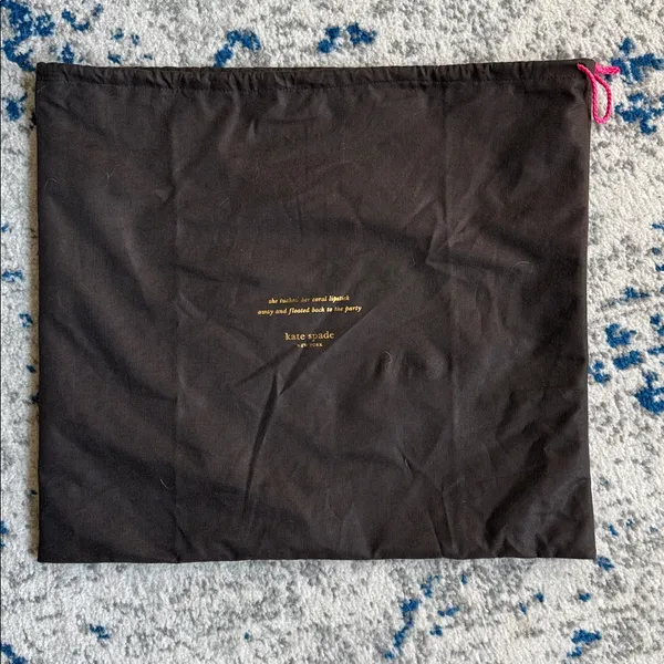 EUC Kate Spade Black Leather Expandable Shoulder Bag - Image 11