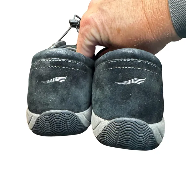 Dansko Shoes Womens Size 9.5 Gray Leather Mesh Lace Up‎ Comfort Walking Sneakers - Image 7