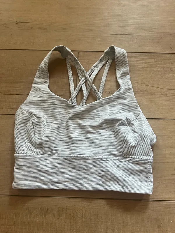 Lululemon Free To Be Serene Bra *Long Line Wee Are From Space Nimbus Battleship - Image 3