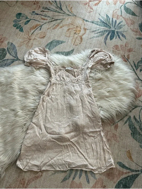 RUMORED Napa Valley Mini Dress In Dove - Image 2