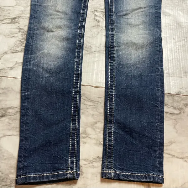 Miss Me Signature Rise Rhinestone Skinny Jeans - Image 8