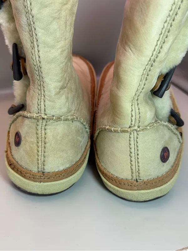 Merrell Spirit Tibet Timber Boots Womens 8 Shearling Leather Winter - Image 10