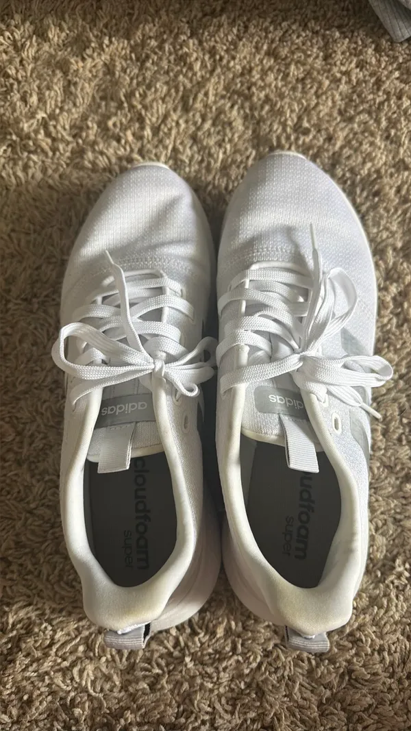 Adidas Cloudfoam Super White Sneakers - Image 3