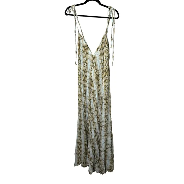 Indah Snakeskin Flowy Oversized Dress Size Medium - Image 2
