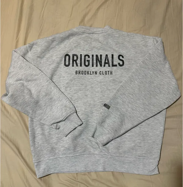 Brooklyn Cloth Originals Crewneck Grey - Image 4