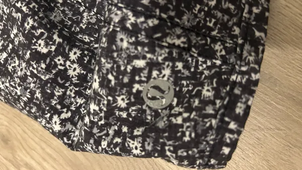 Black and White Lululemon shorts  - Image 3