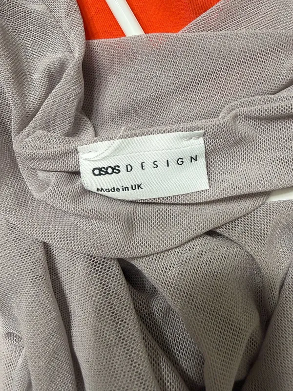 ASOS Purple mesh Top - Image 3