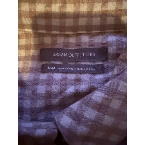 Urban‎ Outfitters Laila Seersucker Midi Dress Womens M Pink Gingham Cottagecore - Image 4