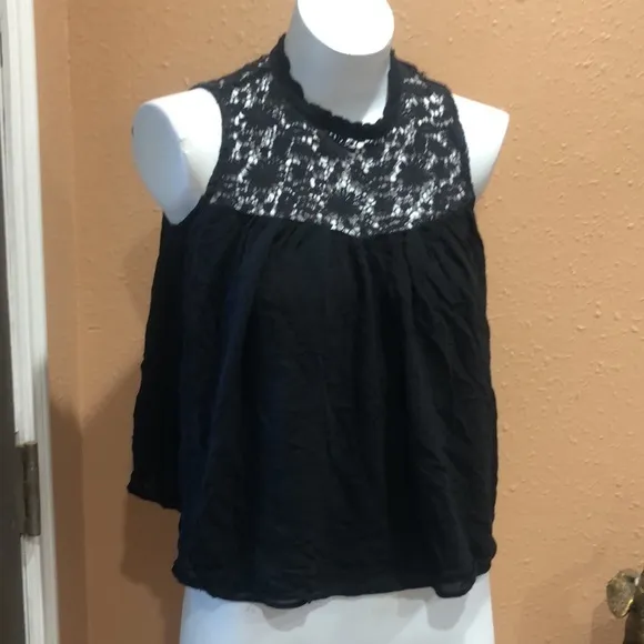 Zara black sleeveless top - Image 2