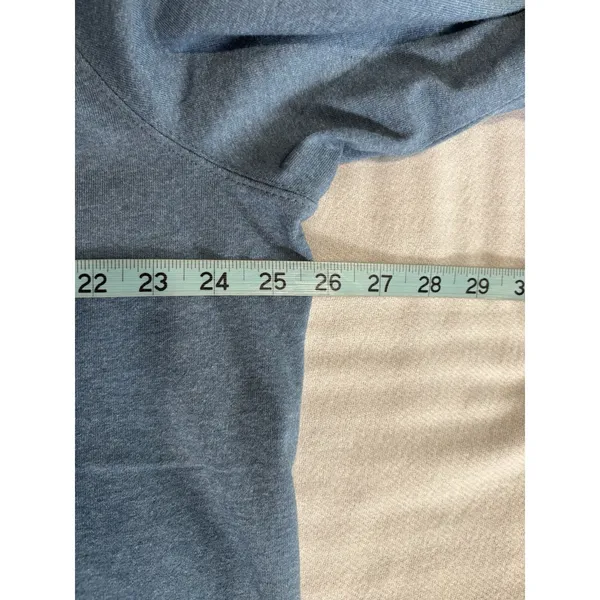 Carhartt Loose Fit Womens Size XL Long Sleeve T-Shirt Work Tee Blue Logo Graphic - Image 6