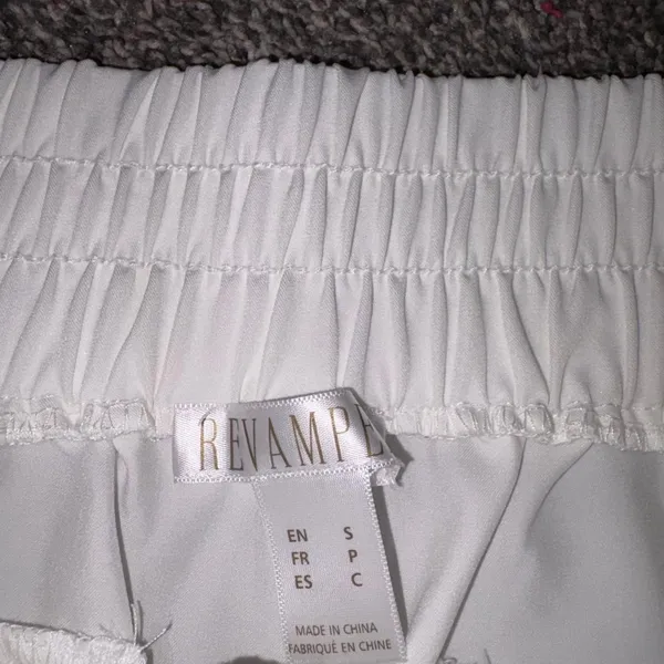 Revamped White Shorts Small - Image 2
