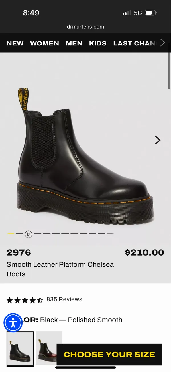 Dr. Martens Chelsea Platform boots - Image 3