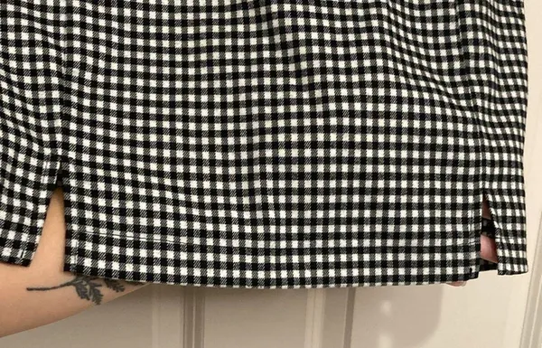 Eyeshadow Gingham Mini Skirt - Image 5