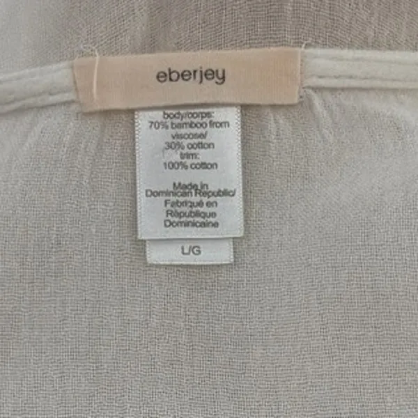Eberjey Summer of Love Elba‎ Cover Up Dress White Crochet Tunic Size Large - Image 12