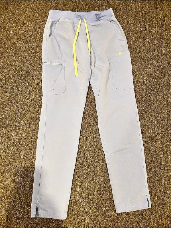 Figs Technical Collection Cargo Pants in blue and gray - Image 2