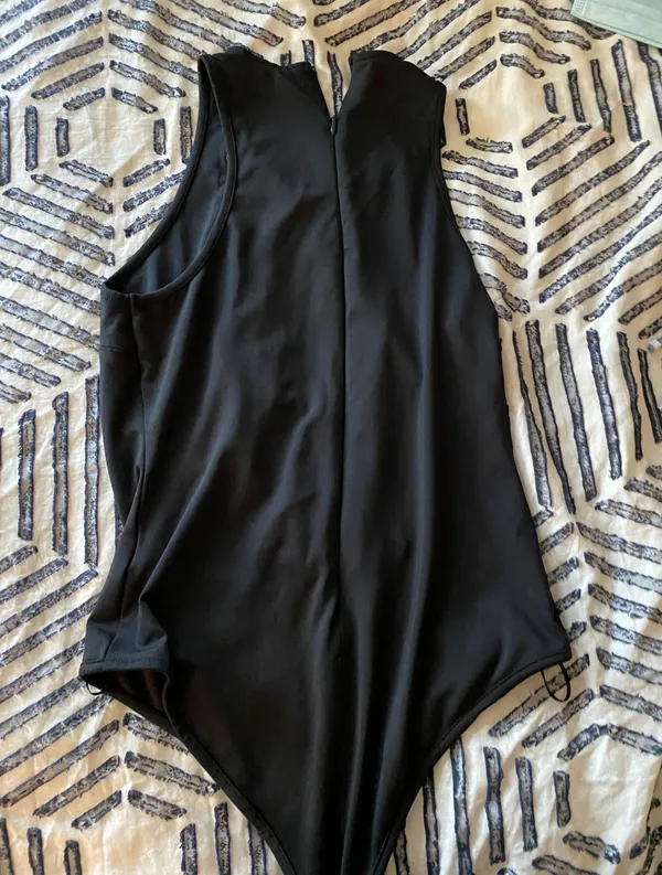 Bathing Suit One Piece Black Size M - Image 2