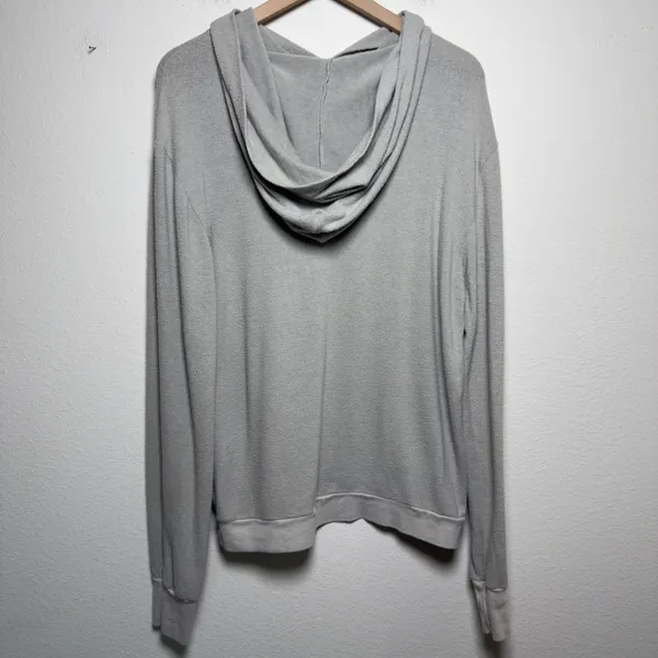 Wildfox Women Hoodie Medium Gray Shopping Is My Cardio Graphic Sweatshirt - Image 5