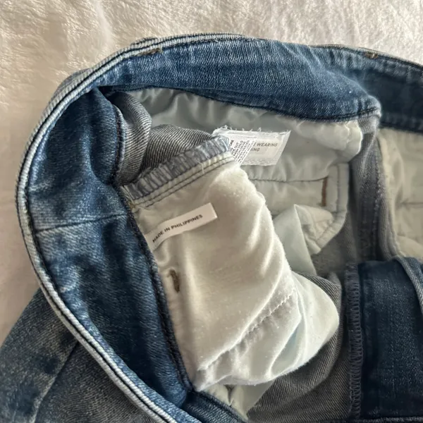 Loft Mini Denim Skirt - Image 3