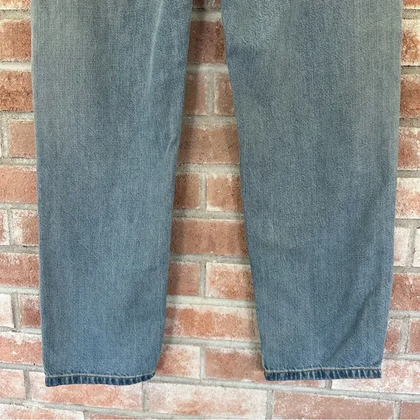 Everlane Summer Slouch Jeans Button Fly Relaxed Straight Women’s 25 Light Wash - Image 8
