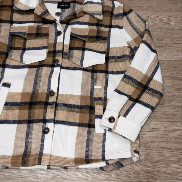 Love Tree Multicolored Button Up Jacket Size Medium - Image 12